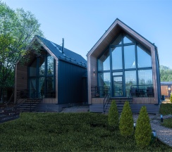 Лодж «Эко Барн» с гриль-беседкой в Wish Home Eco-Lodge Yahroma