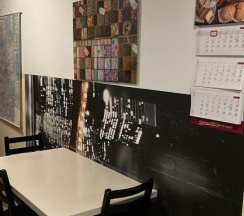 Кровать в общем номере в Hostel POPLAWOK