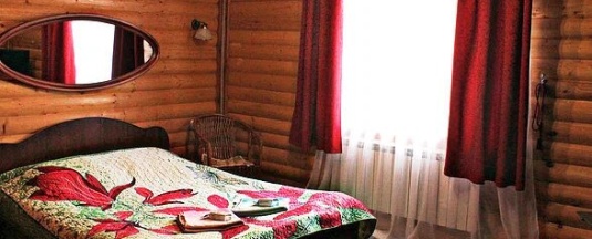 Двухместный номер с двуспальной кроватью в Купеческая усадьба