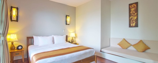 Двухместная студия Coral Deluxe двуспальная кровать в Phi Phi Holiday Resort – SHA Extra Plus