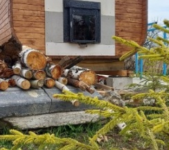 Баня на дровах в Дистанция