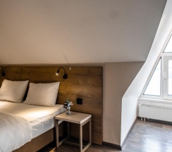 Номер стандарт с 1 двуспальной кроватью в Laska hotel