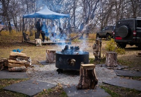 Кемпинг Озеро Начикинское в Камчатском крае