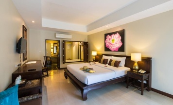 Номер Premier с видом на сад в Курортный отель The Fair House Beach Resort & Hotel