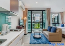 Двухместная студия с видом на бассейн 2 отдельные кровати в Wyndham Royal Lee Phuket