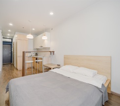 Апартаменты Radius с потрясающим видом на центр города ( ул.Малышева 42а) в Rooms-ekb