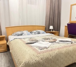 Номер улучшенный с 1 двуспальной кроватью (цокольный этаж) в Kovensky