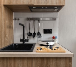 Craft - 2х местные апартаменты-студия у Ботанического сада (5 этаж) в Smart Lofts Moscow