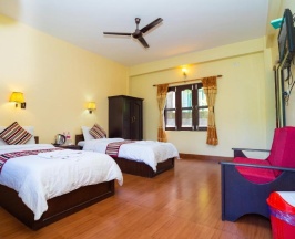 Трёхместный номер Deluxe в Butterfly Lodge