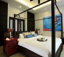 Вилла с 3 комнатами с балконом в Вилла Two Villas Holiday - Onyx Style, Naiharn Beach