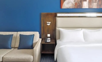 Двухместный номер Standard с видом на Бурдж-Халифа (двуспальная кровать) в Holiday Inn Express Dubai Safa Park