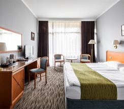 Номер Classic SPA, с балконом - с двуспальной кроватью в Arthurs SPA Hotel by Mercure