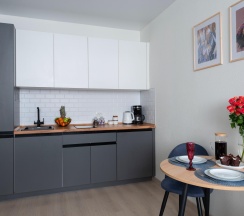 1-комнатные апартаменты стандарт Азалия ApartaMIA в Семейный уголок