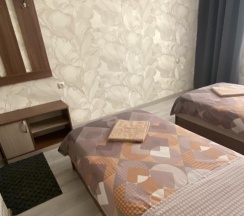 Номер стандарт с 2 односпальными кроватями (удобства на этаже) в Постоялый двор