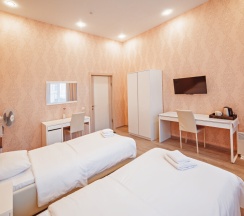 Эконом с 2 односпальными кроватями (общий с/у) в Горький