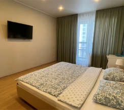 Однокомнатные апартаменты с видом на реку Казанку в Sibgat Apartments