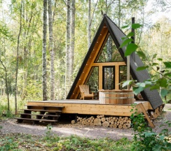 Коттедж Standard с красивым видом из окна в Deep Lake House