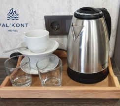 Стандарт с доп. местом и балконом. Вид на море в Val`kont hotel