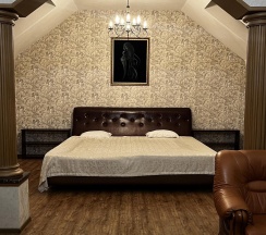 2-местный номер люкс с 1 двуспальной кроватью в Адам