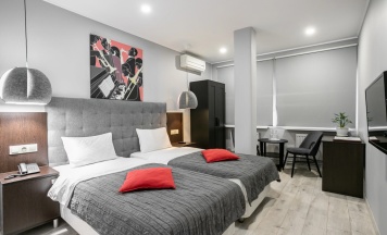 Двухместный номер Standard 2 отдельные кровати в Design-hotel Tchaikovsky