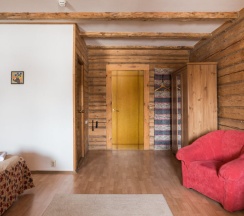 Двухместный полулюкс с балконом и с красивым видом из окна двуспальная кровать в Стромынка