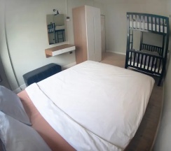 Двухместный номер Standard с видом на город двуспальная кровать в 1989 Hostel & Cafe