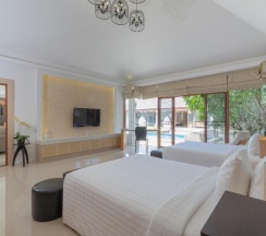 Вилла с 3 комнатами с видом на бассейн в Dhevan Dara Resort & Spa