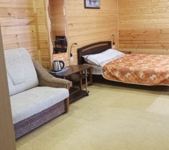 Двухместный номер Comfort с красивым видом из окна двуспальная кровать в Георгиевский