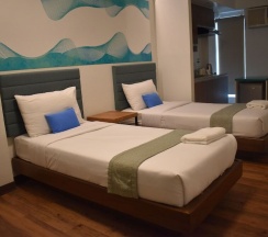 Двухместный номер Superior 2 отдельные кровати в H Hotels - Metro North Uno