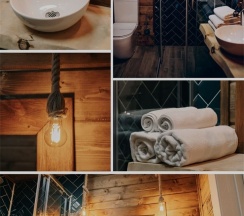 №7 | Большой A-Frame с двумя спальнями и камином (до 6 чел) в Etnica