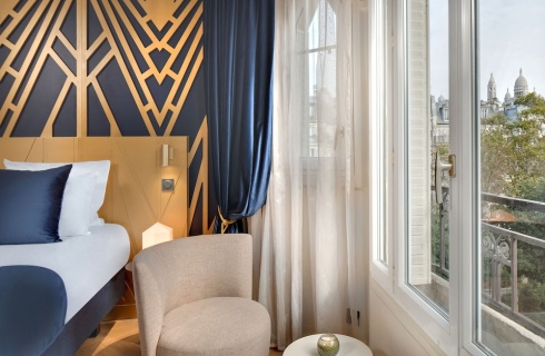 Франция, Сент-Уэн-сюр-Сен: Отель Hôtel Artemisia Montmartre
