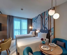 Двухместная студия Superior (2 отдельные кровати) в Millennium Place Barsha Heights