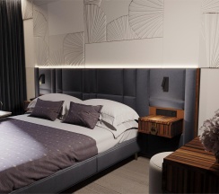 Номер люкс с 1 двуспальной кроватью в Marine Garden Sochi Hotels and SPA by Zont Hotel Group