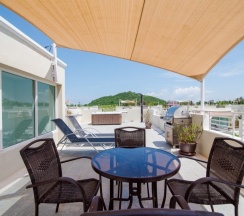 Вилла Standard c 1 комнатой с балконом и с красивым видом из окна в Отель The Oriental Beach Pearl