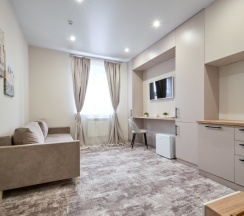 Двухкомнатный номер люкс в Nogaev Hotel