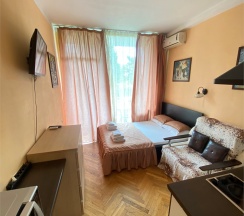 Апартаменты с 1 спальней и видом на море. в Joy apartments