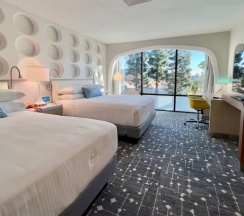 Люкс House of the Retro Future c 1 комнатой в Howard Johnson by Wyndham Anaheim Hotel and Water Playground