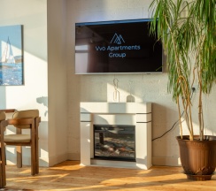 Sea view apartments - Family suite (Ванна с панорамным видом на море и камин. Размещение до 5 гостей), Станюковича 48/5 в Vvo apartments group