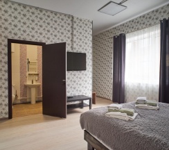 Номер стандарт с 1 двуспальной кроватью в Villa santarina
