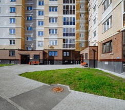 Апартаменты c 1 комнатой с балконом в Квартира Шикарная Евро двушка