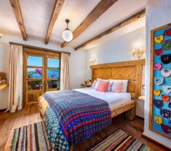 Двухместный номер Deluxe с видом на море двуспальная кровать в Fidanka Hotel