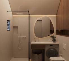Дом «AMBER» c гриль-зоной на террасе в Luxe House
