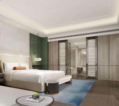 Двухместный номер Deluxe двуспальная кровать в DoubleTree by Hilton Ya'An