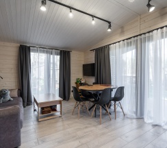 Коттедж с бассейном в Palasuomi