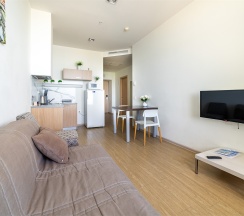 Двухкомнатные апартаменты с видом на море (2-5 этаж) в Real Apartments Sochi