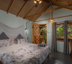 Бунгало с видом на море в Goa Cottages Agonda