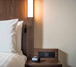 Двухместный полулюкс с видом на сад двуспальная кровать в Отель Courtyard by Marriott Baku