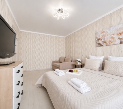 1-комнатные апартаменты, 40 м², 4 этаж в 4 Сезона в микрорайоне Дружба 2/8