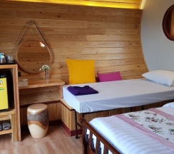 Двухместный номер Deluxe с балконом двуспальная кровать в Kiripura Resort
