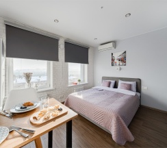 Garden - 3х местные апартаменты-студия у Ботанического сада (9 этаж) в Smart Lofts Moscow